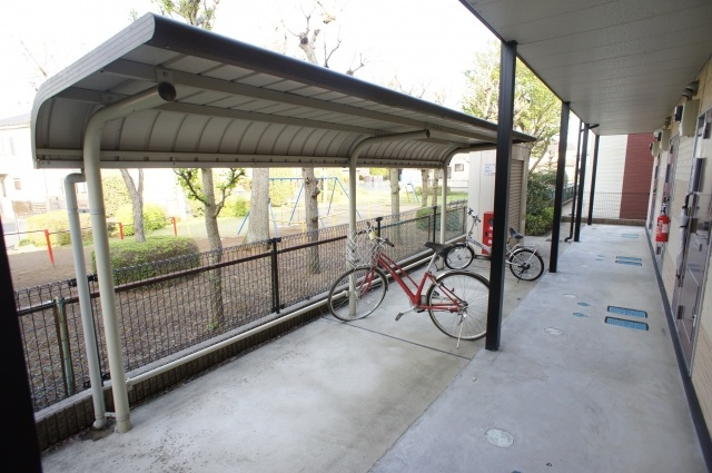 レオパレスHYTⅡのその他共用部分|駐輪場♪