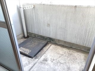 広島市安佐北区落合１丁目の賃貸マンションのバルコニー|眺望良好