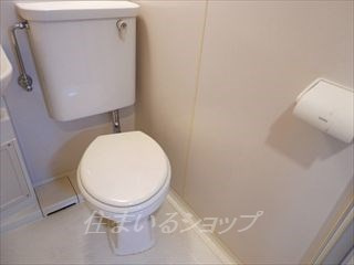 広島市安佐北区落合１丁目の賃貸マンションのトイレ