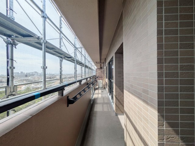 夙川グランドハイツのバルコニー|バルコニーでございます