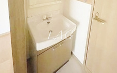 【洗面所】 | 富美ハイツ | 洗面台です。