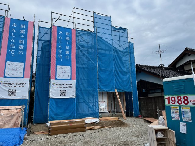 【外観】 | 勝間小学校に通える新築戸建　防府市東三田尻　第１－３号棟　クレイドルガーデン　アーネストワン | 閑静な住宅街