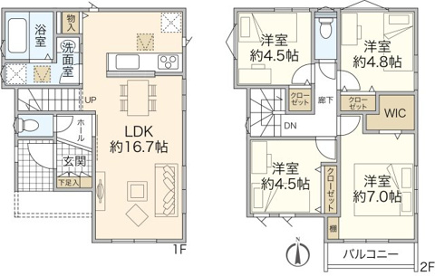 ベルガーデン下倉田町 新築分譲全3棟の画像