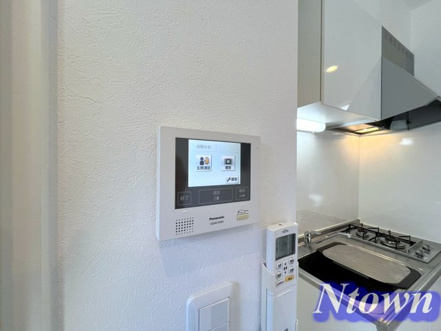 【セキュリティ】 | ファミリエ Nagoya | モニター付きです。