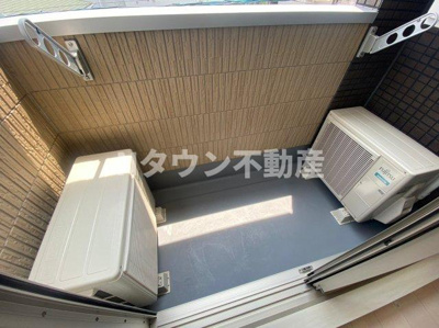 【バルコニー】 | ファミリエ Nagoya | 落ち着いた時間を過ごせるバルコニーです