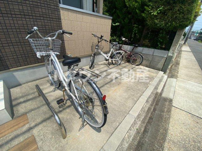 【その他共用部分】 | ファミリエ Nagoya | 駐輪スペースです