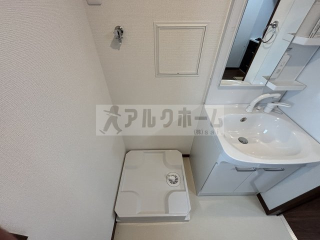 エスパース柏原の洗面所