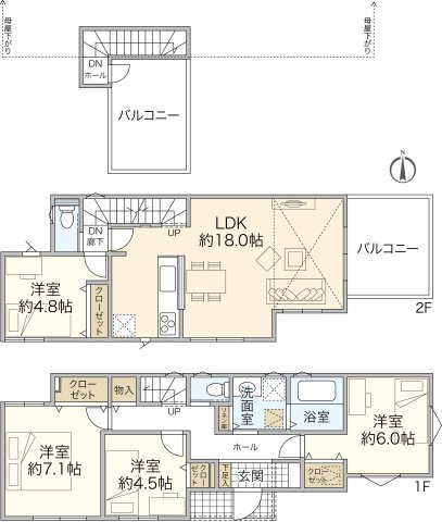ベルガーデン下倉田町 新築分譲全3棟の画像