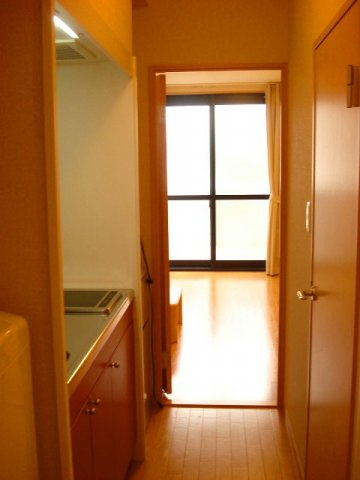 レオパレストレディアの玄関