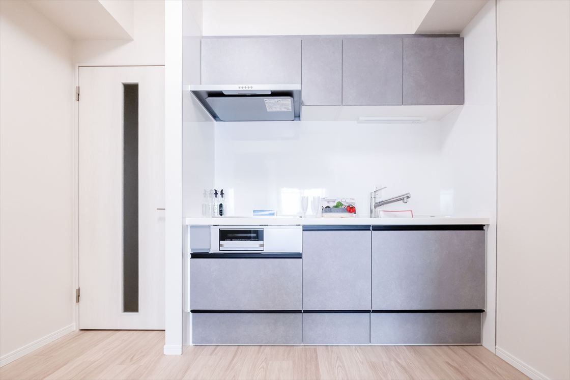 リプレ川口一番街６号棟のキッチン|使いやすいキッチンです