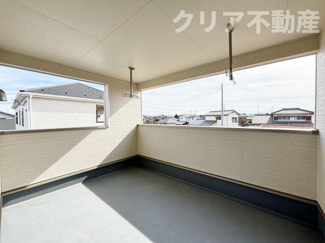 【バルコニー】 | 藤岡市岡之郷　新築３号棟
