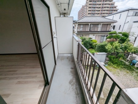 カティサークのバルコニー|バルコニー付きです