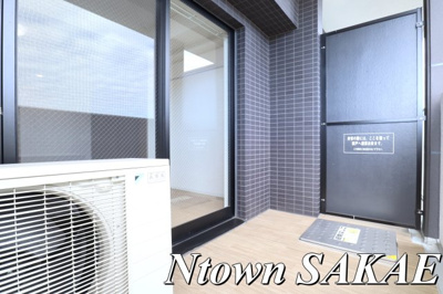 【バルコニー】 | メイクスデザイン上前津 | 開放的で明るい空間を演出してくれるバルコニーです