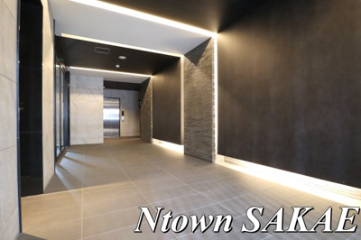 【ロビー】 | メイクスデザイン上前津 | 建物の内部です