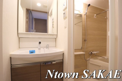 【洗面所】 | メイクスデザイン上前津 | ゆったりとスペースのある洗面所