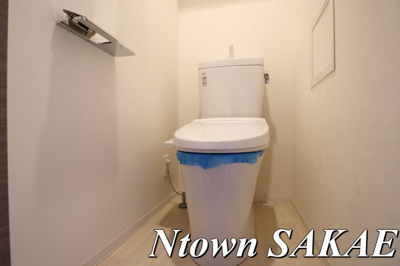 【トイレ】 | メイクスデザイン上前津 | ゆったりとした空間のトイレです