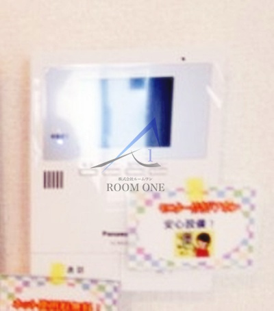 エトワールおおたかのセキュリティ|モニター付きインターホンです。