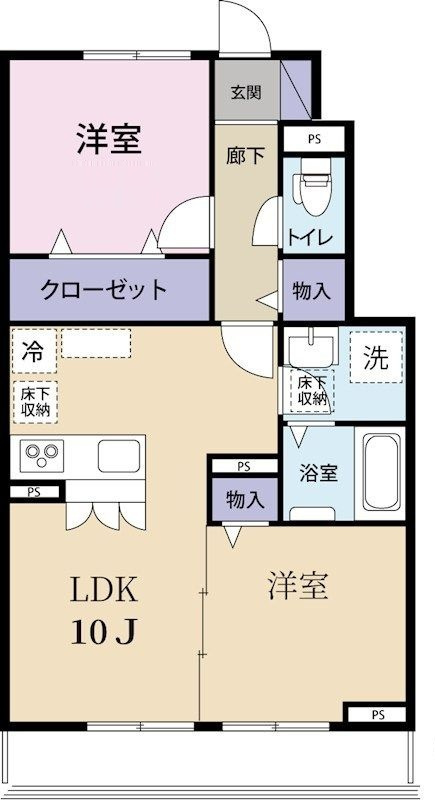 エトワールおおたかの間取り|間取りです。