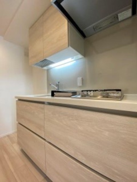 目黒区碑文谷４丁目の賃貸マンションのキッチン