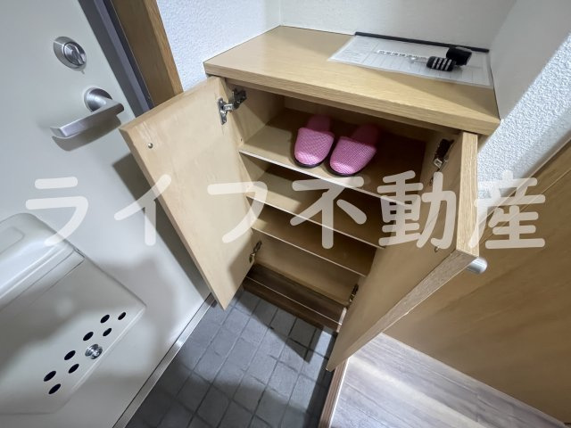 アベニューリップル長田Ⅱの収納|便利な収納スペースです