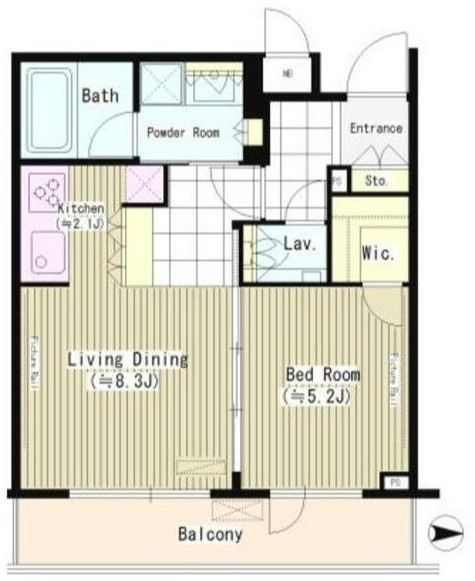 ラグゼガーデン松原の間取り