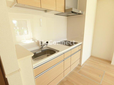 【キッチン】 | グランジェール・ベルノ | ２口ＩＨヒーターのシステムキッチン。