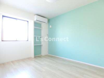 【内装】 | グランジェール・ベルノ | 洋室にもエアコン付きです。