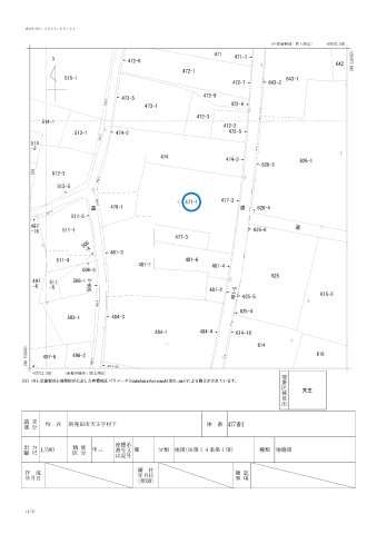 新発田市天王売地