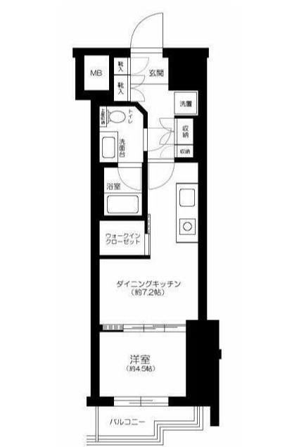 ザ・パークワンズ渋谷本町の間取り