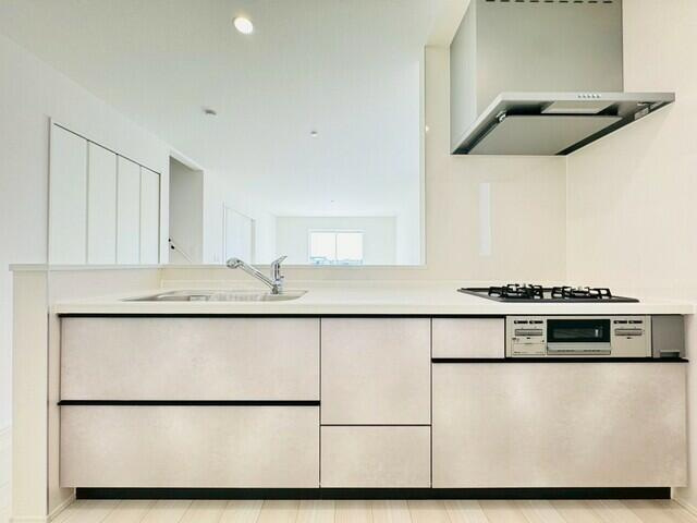 リナージュ野木友沼第１期　新築一戸建てのキッチン|【5号棟】