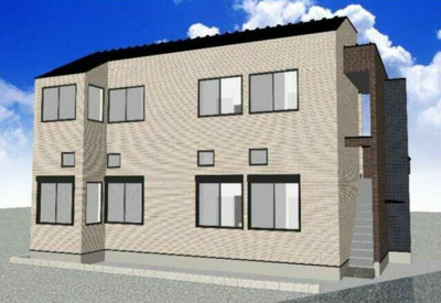 【外観】 | 中野ニューメゾンピア(ナカノニューメゾンピア)  | 完成予想パース