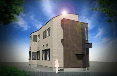 【外観パース】 | 中野ニューメゾンピア(ナカノニューメゾンピア) 