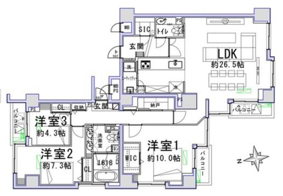 ★仲介手数料無料★ウィンコート神楽坂(スケルトンフルリノベーション物件）