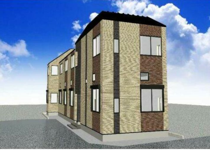 アカリテラス板橋本町(アカリテラスイタバシホンチョウ) の外観|完成予想パース