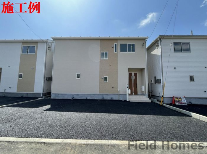 秦野市南矢名新築戸建て　第18-1号棟の外観|外観施工例