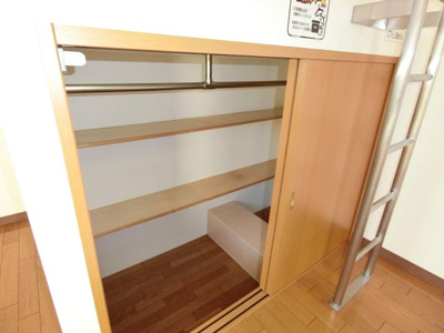 【収納】 | en Reve（アン・レーヴ）－夢の中へ－ | ロフト下の収納