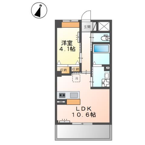 コンフェティの間取り