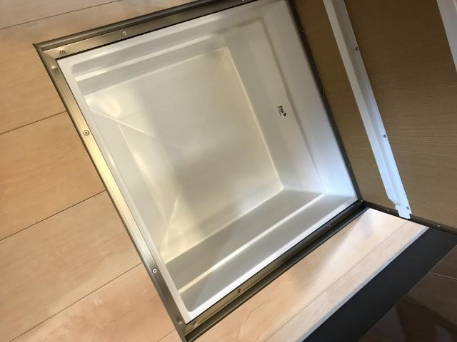 サニーパレスのキッチン|床下収納