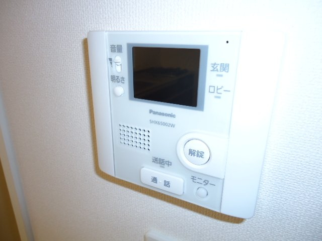 ソレアードⅡの内装|カメラ付インターホン