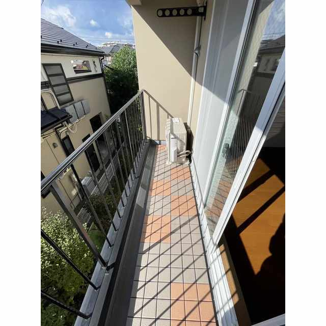 ヌーベルヴィラのバルコニー