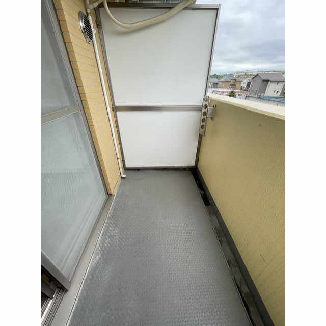 キャッスルヒルズのバルコニー