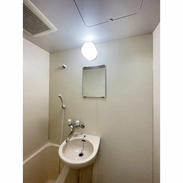 キャッスルヒルズの洗面所