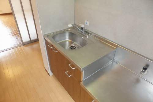 ビレッジ城北　Ｃ棟のキッチン