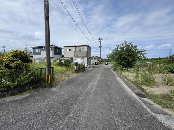 宮崎市佐土原町下那珂・土地の前面道路含む現地写真|東側区画