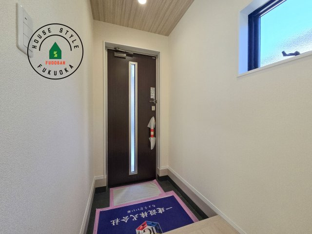 福岡市東区若宮4丁目第2-5棟（3号棟）の防犯設備|二重ロックでしっかり防犯対策ができます。