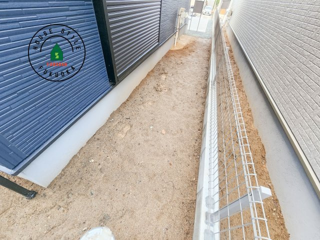 福岡市東区若宮4丁目第3-5棟（1号棟）の庭|お庭で自由な時間を過ごせます。