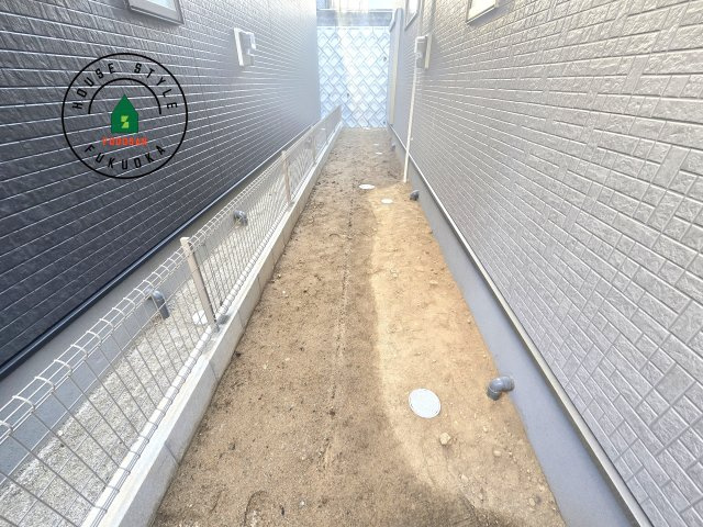 福岡市東区若宮4丁目第3-5棟（2号棟）の庭|お庭で自由な時間を過ごせます。