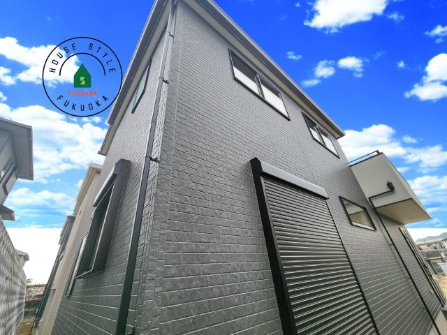 福岡市東区若宮4丁目第3-5棟（3号棟）の外観|デザイン性のある外観です。