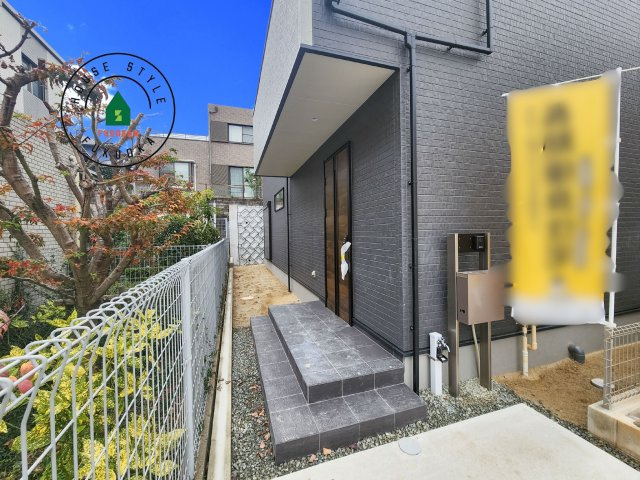 福岡市東区若宮4丁目第3-5棟（3号棟）の外観：施工例|おでかけの時も帰った時も、「我が家」を最初に感じでもらえる素敵な空間に。