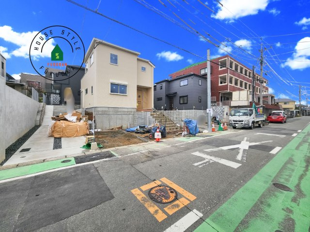福岡市東区若宮4丁目第3-5棟（3号棟）の前面道路含む現地写真|見学の時間などお気軽にお問い合わせ下さい。